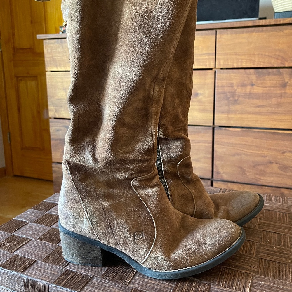 Born Knee-high Suede Boots